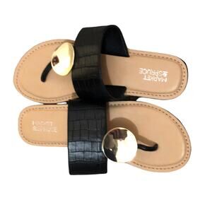 Market & Spruce SIZE 7.5 Havanna Textured Flip Flop Thong Sandal - Stitch Fix